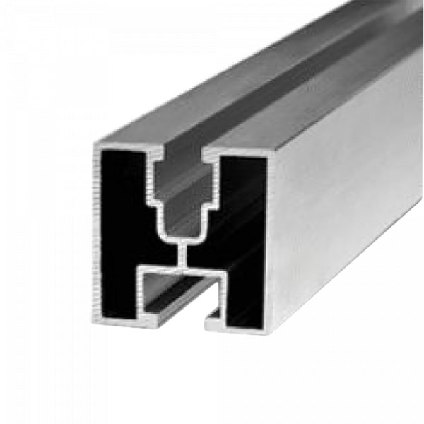 Bara de aluminiu montaj panouri fotovoltaice 40 x 40 x 3300 Bara de aluminiu montaj panouri fotovoltaice 40 x 40 x 3300