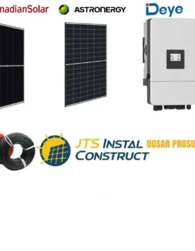 Sistem Fotovoltaic Trifazat Deye
