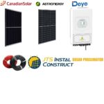 Sistem Fotovoltaic Deye 8.10 kW Monofazat Hibrid